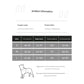 Black Tactical Dog Training Harness - Adjustable Vest for Training and Walking - M