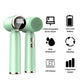 Green 6-in-1 Electric Facial Cleansing Brush Set - Rechargeable & Waterproof