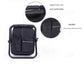 Blue Insulated Cooler Backpack Chair - Foldable Stool for Picnics & BBQ