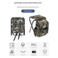 Folding Camo Backpack Stool - Portable Chair for Camping & Fishing
