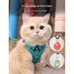 Grey Reflective Mesh Dog Harness and Leash Set - Adjustable No-Pull Vest - M