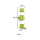 Green Automatic Bird Water Feeder Bottle (200ml) - Leakproof No-Drip Dispenser for Parrots