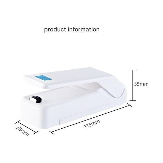 Kitchen Gadget: Portable Heat Sealer - Seals Bags, Cuts, Holds Phone