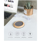 USB Cup Heater - White Porcelain Electric Beverage Heater for Desk, Office and Home