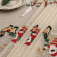 Embroidered Christmas Tablecloth - Embroidered Santa Claus, Reindeer (140*305cm)