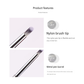 Professional Nail Art Brush Kit (15pcs) - Gradient Handles Manicure Tools