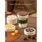 2-in-1 Ice Cube Maker Tumbler - Portable Cup with Integrated Silicone Ice Tray & Lid (1 cup + 1 ice tray)