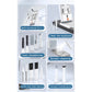 White 22-in-1 Electronics Cleaning Kit - for Keyboards, Airpods, Laptops, Cell Phones, Cameras