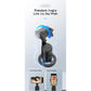 White AI Smart Auto Tracking Phone Holder - 360° Rotation Face & Body Tracking Mount