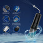 Black Electric Ear Wax Removal Kit - Rechargeable Water Irrigator Cleaner Tool