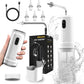 White Electric Ear Wax Removal Kit - Rechargeable Water Irrigator Cleaner Tool