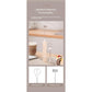 White Mini Hand Mixer with Frother & Balloon Whisk Heads - Rechargeable Kitchen Tool