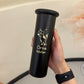 Mini Insulated Coffee Cup - 316 Stainless Steel, Portable & Stylish - Black Kitten (300ml+cup brush)