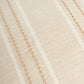 Textured Vertical Striped Pillowcases - Scandinavian Home Decor Accents (Beige Stripes Pair - 45x45cm)