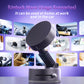 Gray Foldable Vacuum Suction Phone Stand for Navigation and Calls