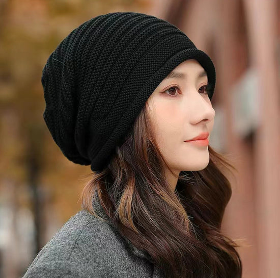 Black Warm & Stylish Women&