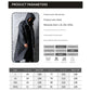 Stylish Black Trench Raincoat - Extra Long, Hooded, for Hiking & Fishing - XXXL