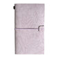 Purple 2-Pack Vintage Floral Embossed PU Leather Journals - 192 Pages Each
