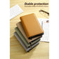 Pink PU Leather Zippered Photo Album - Holds 240 3 Prints"