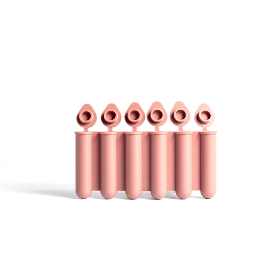 Pink Bottle & Can Friendly Ice Stick Molds - 6-Cup Design, Set of 10