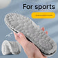 5 pcs 4D Cloud Technology Shoe Inserts - High Rebound, Super Soft, Breathable, Athletic Support (size : 43-44/275mm)