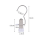 Light green Stainless Steel Hanging Clips (35 PCS) - Strong Grip for Pants, Hats, Socks, Laundry