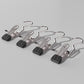 Black Stainless Steel Hanging Clips (35 PCS) - Strong Grip for Pants, Hats, Socks, Laundry