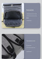 Black Large Insulated Cooler Backpack - Leakproof, Lightweight for Picnic, Beach, Camping