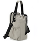 Grey Portable Crossbody Water Bottle Holder with Multiple Pockets - Thermal Cooler Bag