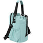 Green Portable Crossbody Water Bottle Holder with Multiple Pockets - Thermal Cooler Bag