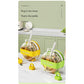 Green Portable Press-Release Ice Cube Maker Bottle - Makes 12 Cubes, Doubles as Bottle