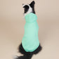Green Classic Dog Sweatshirt with Hood & Drawstrings - For Large Dogs (Size : 3XL)