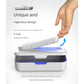 White 2-in-1 UV Sterilizer Box & Detachable Wand - For Phone, Jewelry, Masks