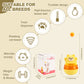 Pink 3-in-1 Interactive Cat Toy - Tumbler, Treat Dispenser, Track & Teaser Ball