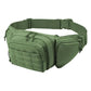 Green Rugged Tactical Waist Pack - MOLLE Outdoor Fanny Bag for Hiking Cycling & Travel