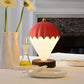 Black Rechargeable Hot Air Balloon LED Touch Lamp - 3-Color Nordic Style Desk Light