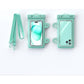 Mint Blue 2-Pack Universal IPX8 Waterproof Phone Pouch with Lanyard - Touch Sensitive Case for Swimming & Outdoor Sports