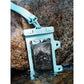 Mint Blue 2-Pack Universal IPX8 Waterproof Phone Pouch with Lanyard - Touch Sensitive Case for Swimming & Outdoor Sports