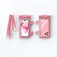 Pink 2-Pack Universal IPX8 Waterproof Phone Pouch with Lanyard - Touch Sensitive Case for Swimming & Outdoor Sports