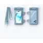 Blue 2-Pack Universal IPX8 Waterproof Phone Pouch with Lanyard - Touch Sensitive Case for Swimming & Outdoor Sports