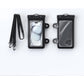 Black 2-Pack Universal IPX8 Waterproof Phone Pouch with Lanyard - Touch Sensitive Case for Swimming & Outdoor Sports