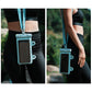 Black 2-Pack Universal IPX8 Waterproof Phone Pouch with Lanyard - Touch Sensitive Case for Swimming & Outdoor Sports