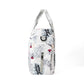 Colorful Versatile Nappy Bag Tote - Lightweight Diaper Bag with Insulated Pocket & Crossbody Strap