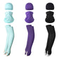 2 Sets Light Grey Cooling UV Protection Set - 2 Skull Cap, 2 Neck Gaiter & 4 Arm Sleeves for Outdoor Sports