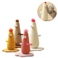 Pink Adorable Chick Cat Scratching Post - Durable Sisal Rope Scratcher Toy for Cats & Kittens