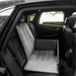 Grey Waterproof Front Pet Car Seat Cover - Non-Slip Dog Booster Seat Protector Mat