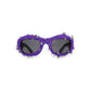 Purple Edgy Punk Rock Spiked Sunglasses - Statement Goth Studded Eyewear