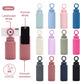 Brow 1L Stainless Steel Water Bottle with Magnetic Phone Holder Lid - Portable Hydration & Hands-Free Stand