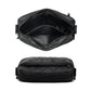 Black Stylish Quilted Belt Bag - Lightweight Nylon Crossbody Fanny Pack