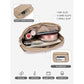 Green RFID Blocking Nylon Wristlet Clutch Wallet - Compact Waterproof Pouch with Card Slots & ID Window